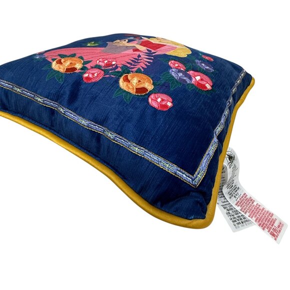 Disney Sleeping Beauty Pillow Princess Aurora Blue Embroidered by Ashley Taylor - Picture 6 of 9